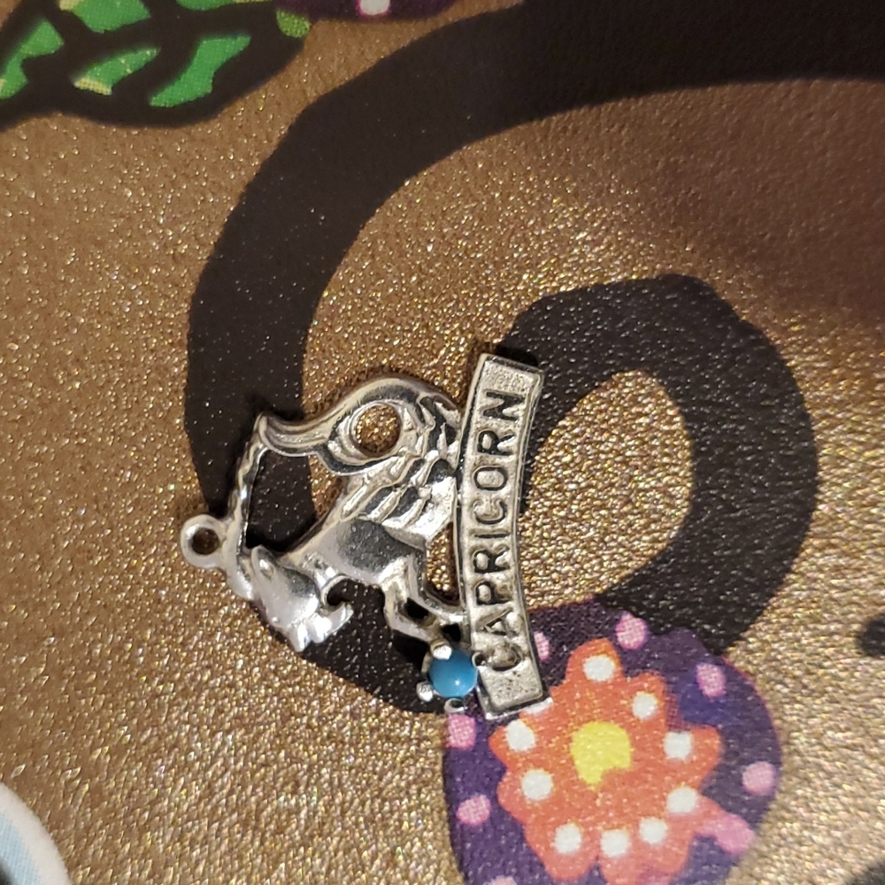 💚 Vintage Capricorn charm